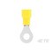 Te Connectivity Ring Terminal, M6 Stud Size, 10 AWG, 300 V, Nylon Insulated, Yellow 2-35345-1 - alternate 2